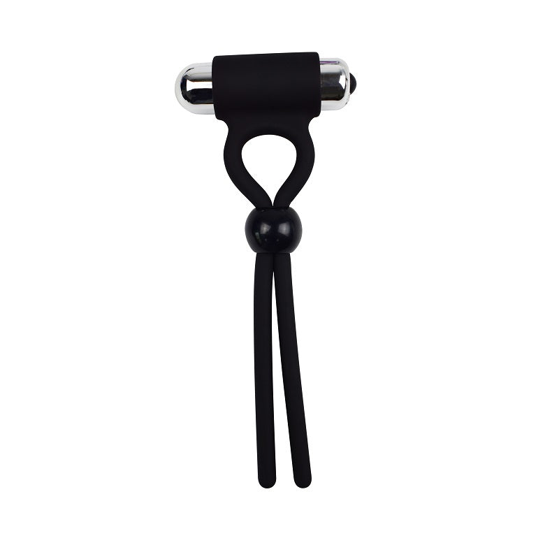 REV Rev-Rings vibrating adjustable cock ring, showcasing its sleek design and adjustable strap, designed for enhanced pleasure.