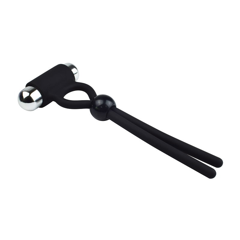 Rev-Rings Vibrating Adjustable Cock Ring by REV, featuring a sleek design and adjustable fit with vibrating function for enhanced pleasure.