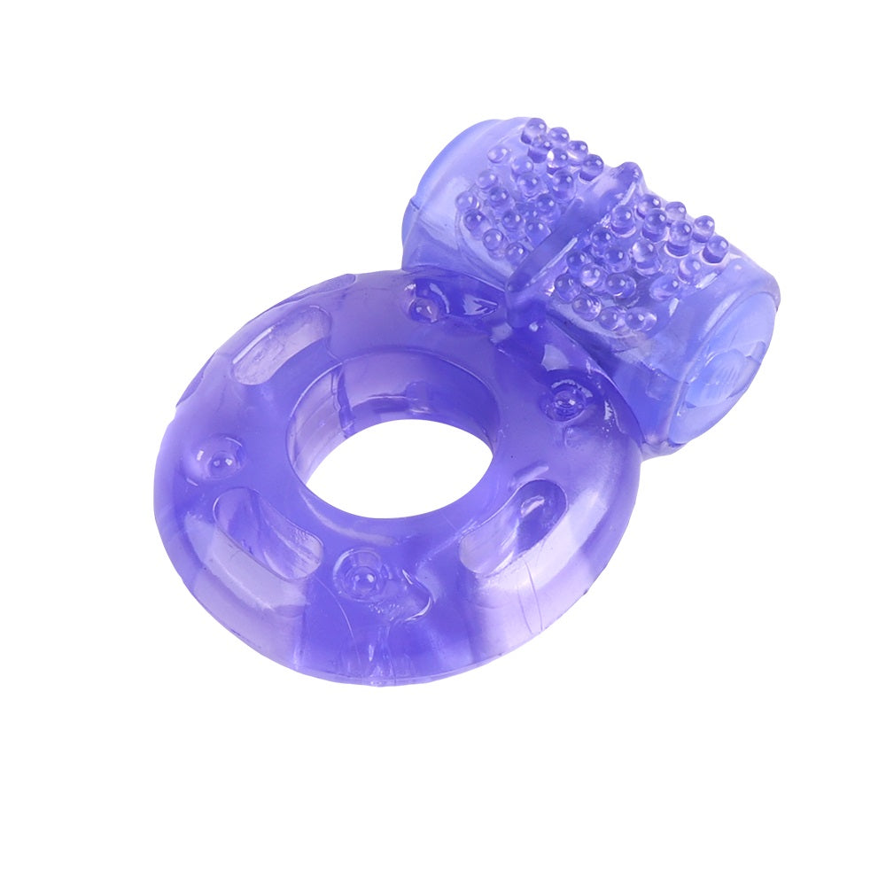 Rev-Rings single speed vibrating cock ring featuring a flexible design and vibrant color for enhanced pleasure.