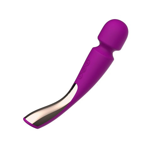 LELO Smart Wand 2 Medium Deep Rose wand-vibraattori | intimi.fi