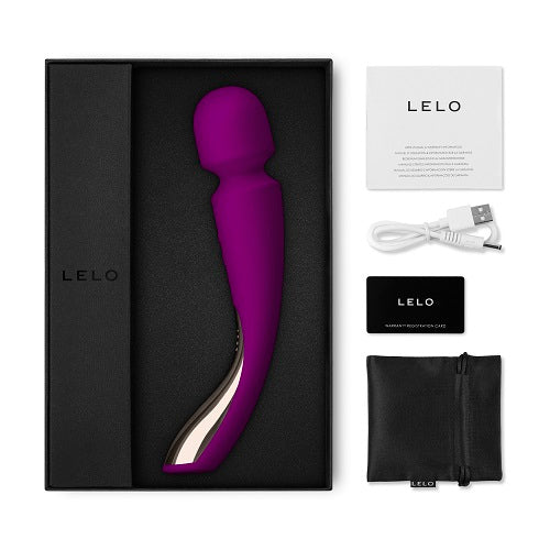 LELO Smart Wand 2 Medium Deep Rose wand-vibraattori