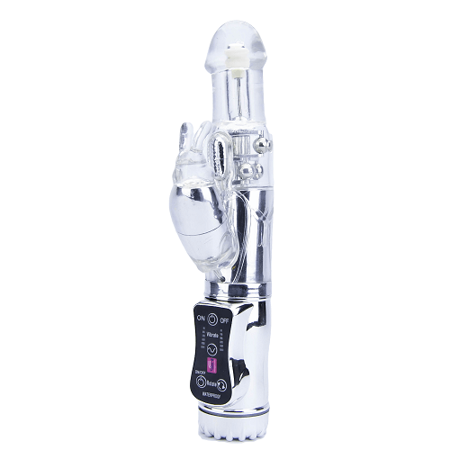 Jessica Rabbit Ultimate XXTRA G Vibrator by Loving Joy, a pink rabbit vibrator designed for G-spot stimulation.
