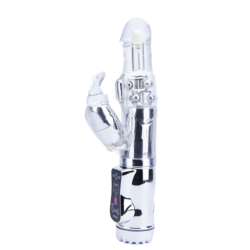 Loving Joy Jessica Rabbit Ultimate XXTRA G Vibrator, a pink rabbit-shaped G-spot vibrator with dual motors and textured design.