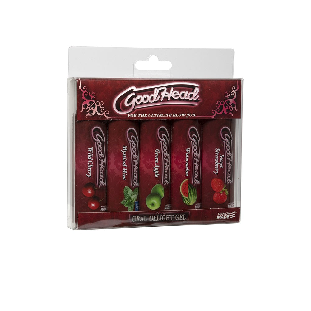 Doc Johnson Good Head Ultimate Blow Job Gel 5 Pack - intimi