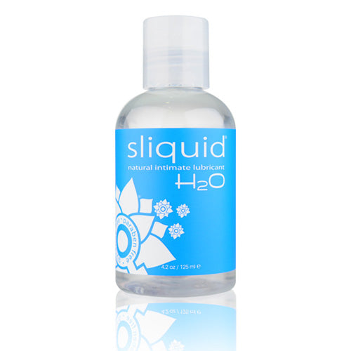 Sliquid Naturals H20 Waterbased Lubricant-125ml liukuvoide