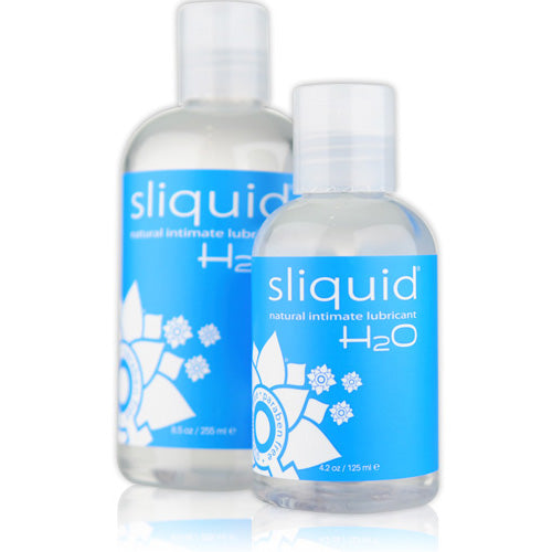 Sliquid Naturals H20 Waterbased Lubricant-125ml liukuvoide | intimi.fi
