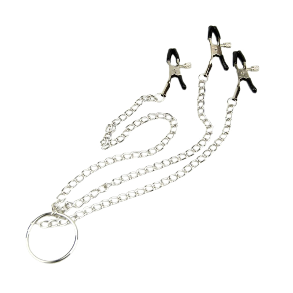 Bound to Please Nipple & Clit Clamp nännipihdit